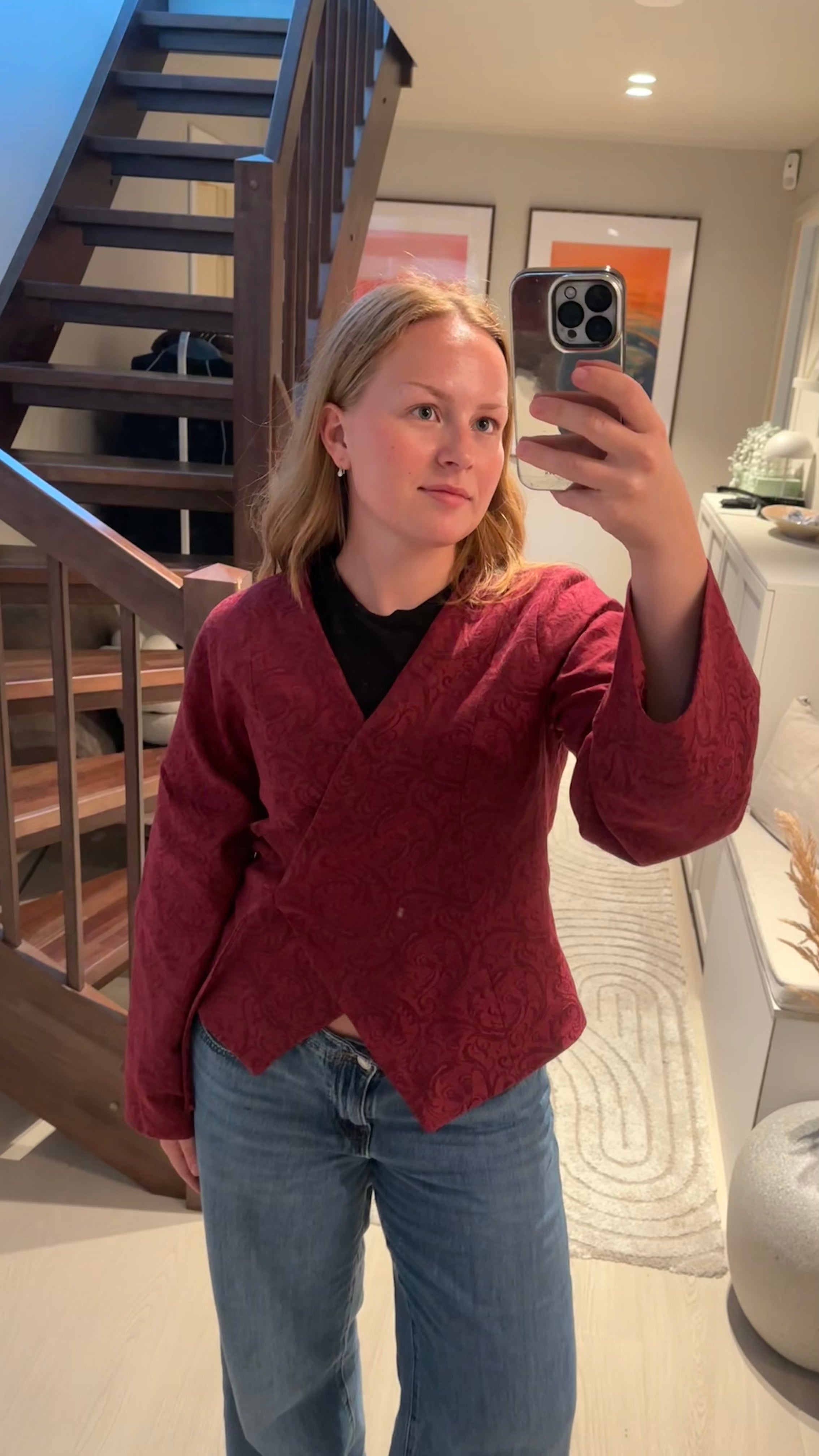 Omslagsbluse
