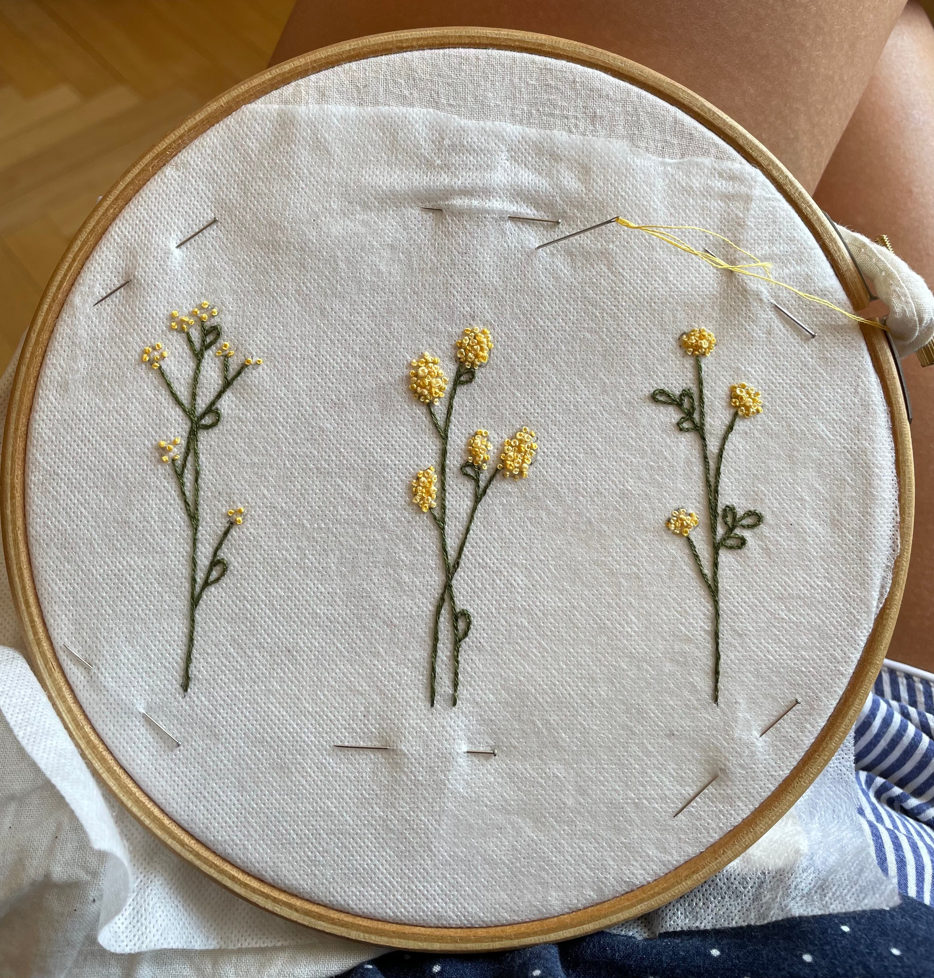 Handlenett med (valgfritt) broderi